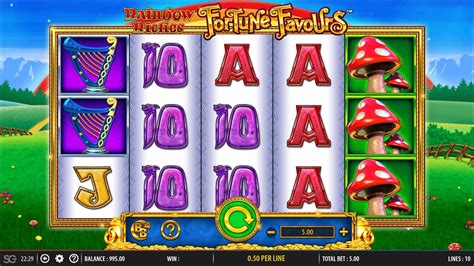 Rainbow Riches Fortune Favours Slot Review & Free Play.